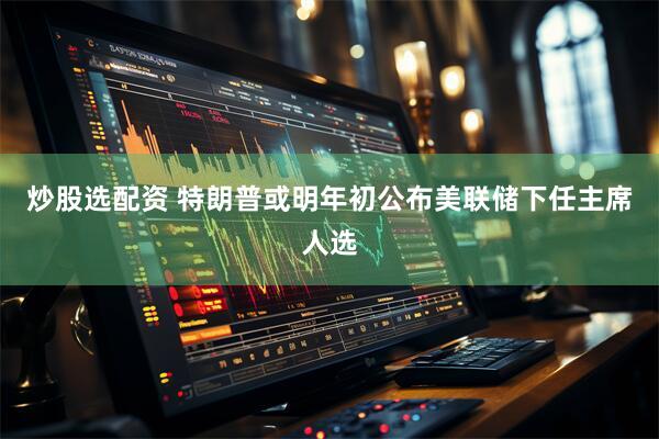 炒股选配资 特朗普或明年初公布美联储下任主席人选